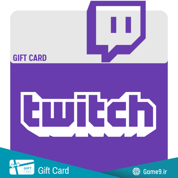  گیفت کارت توییچ Twitch 