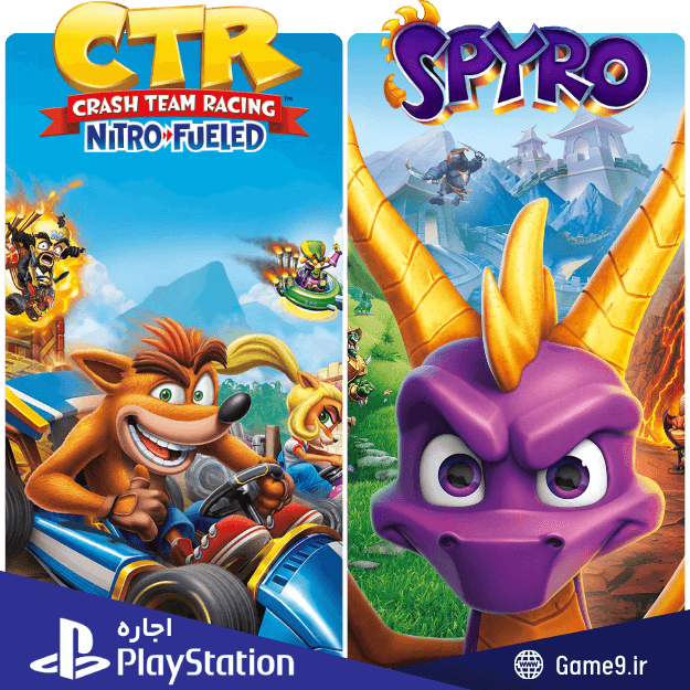 اجاره اکانت بازی Crash Nitro Fueled+Spyro