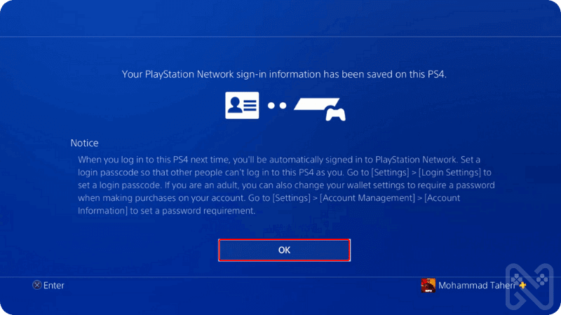 آموزش نحوه ی وارد کردن اکانت ظرفیت اول در Ps4